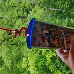 🏰 WALT Disney World TUMBLER Friends of The Park  VNPLC  6 1/2" EPLC w/Lid